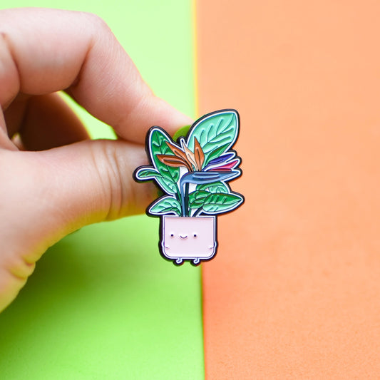Bird of Paradise Enamel Pin