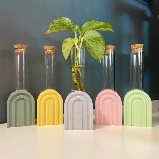 3D Printed Arch Propagation Stand - Earthy Sage