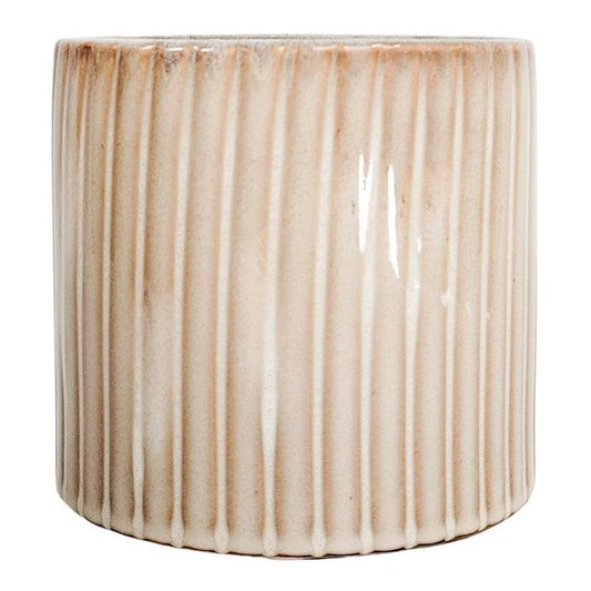 Retro Stripe Pot - 14cm