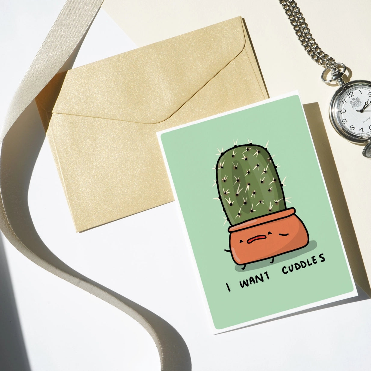 I Want Cuddles Greeting Card