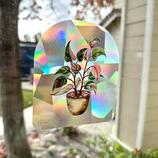 Suncatcher Sticker 'Pink Princess'